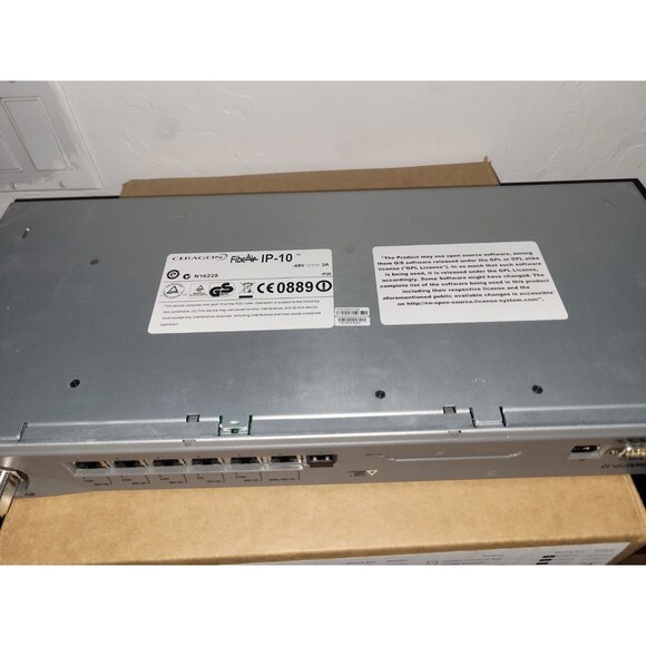 CERAGON FibeAir IP-10 IP-10 IDU Ethernet Only, with EOW + UC + Alarms - Picture 3 of 3